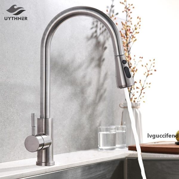 brushed nickle kitchen sink faucet swivel pull out kitchen faucet sink tap deck mounted bathroom crane and cold water mixer t200424
brushed nickle kitchen sink faucet swivel pull out kitchen faucet sink tap deck mounted bathroom crane and cold water mixer t200424