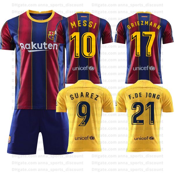 2020 football training uniform short-sleeved suit barcelona custom home and away 10 comfortable and breathable club game uniform, Black;yellow
2020 football training uniform short-sleeved suit barcelona custom home and away 10 comfortable and breathable club game uniform, Black;yellow