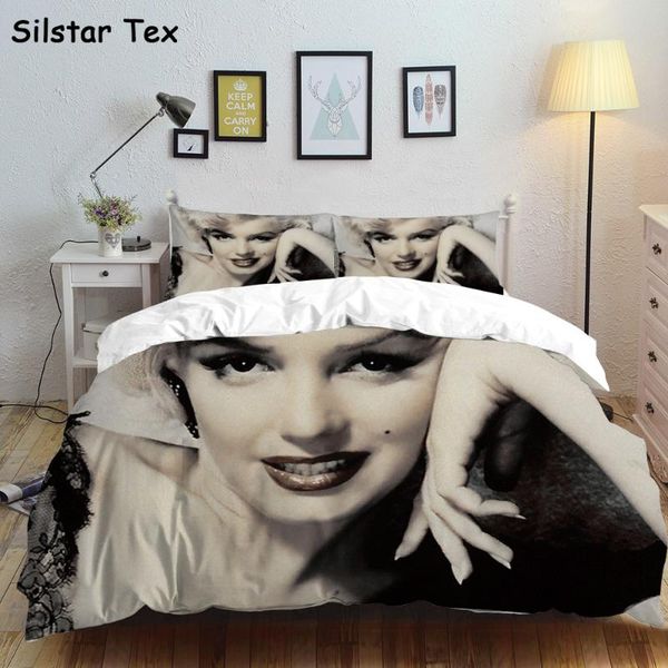 silstar tex monroe hepburn bedding sets duvet cover pillow case famous movie star quilts bedspread women home size character
silstar tex monroe hepburn bedding sets duvet cover pillow case famous movie star quilts bedspread women home size character