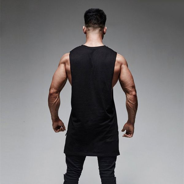 new men sports vest back print quick dry breathable elastic tank for fitness drop shipping, Black;blue
new men sports vest back print quick dry breathable elastic tank for fitness drop shipping, Black;blue
