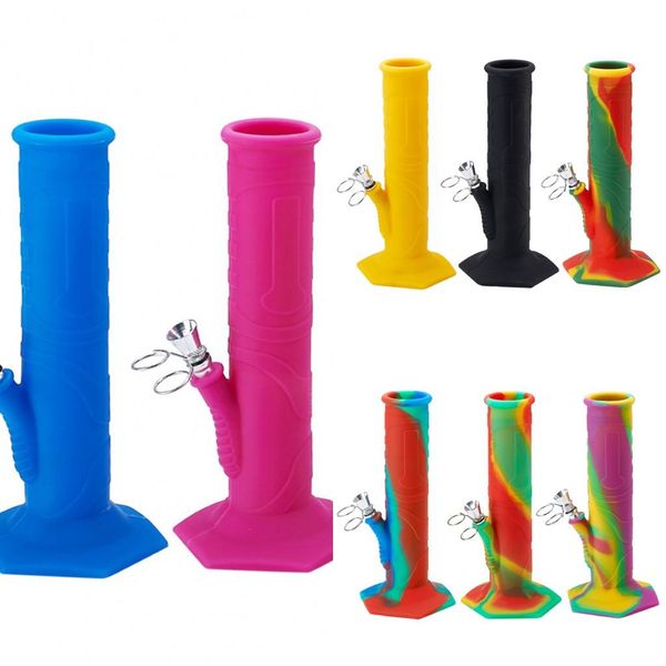 9 Inch Silicone Water Bongs with 14mm Male Glass Bowl Downstem 18mm Female Silicone Dab Rigs for Quartz Banger Nails Glass Pipes FY2265
9 Inch Silicone Water Bongs with 14mm Male Glass Bowl Downstem 18mm Female Silicone Dab Rigs for Quartz Banger Nails Glass Pipes FY2265