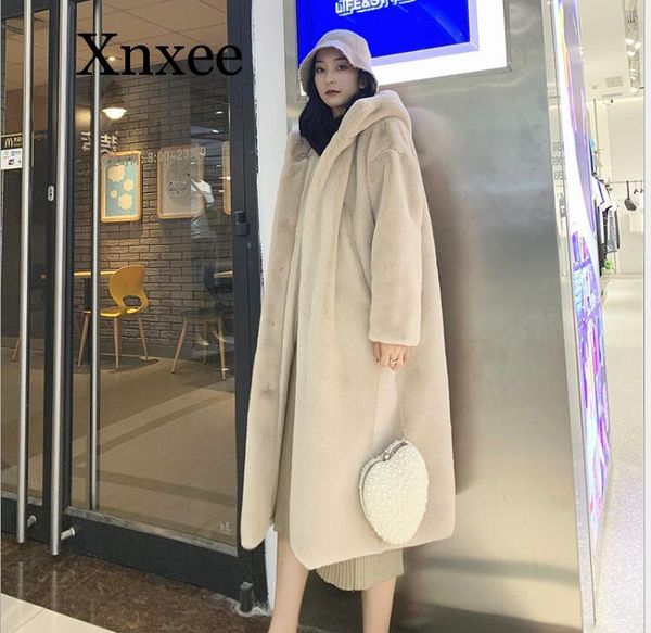 women's fur & faux winter coat real teddy coats women fashion long sleeve jackets elegant solid pockets longer female ladies, Black
women's fur & faux winter coat real teddy coats women fashion long sleeve jackets elegant solid pockets longer female ladies, Black