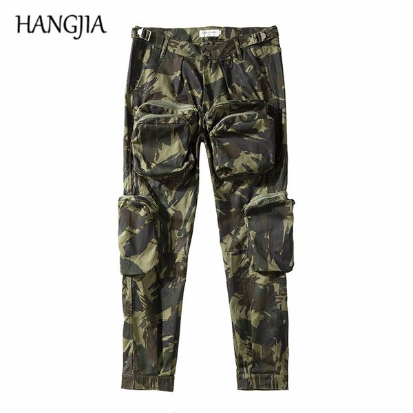 2020 camouflage cargo trousers streetwear hip hop cargo pants men multi-pocket all-match casual camouflage pants, Black
2020 camouflage cargo trousers streetwear hip hop cargo pants men multi-pocket all-match casual camouflage pants, Black