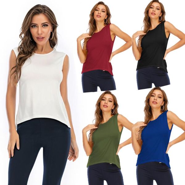 women's tanks & camis long vest t-shirt women large round neck sleeveless irregular white black army green top
women's tanks & camis long vest t-shirt women large round neck sleeveless irregular white black army green top