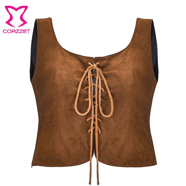 women's tanks & camis fashion brown corset tank cover bandage bodybuilding summer vintage streetwear sleeveless woman, White
women's tanks & camis fashion brown corset tank cover bandage bodybuilding summer vintage streetwear sleeveless woman, White
