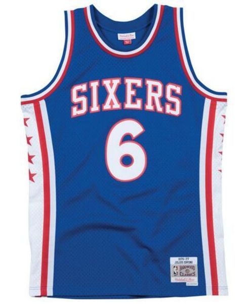 julius erving #6 mitchell & ness blue 1976-77 jersey throwbacks vest stitched basketball jerseys, Gray
julius erving #6 mitchell & ness blue 1976-77 jersey throwbacks vest stitched basketball jerseys, Gray