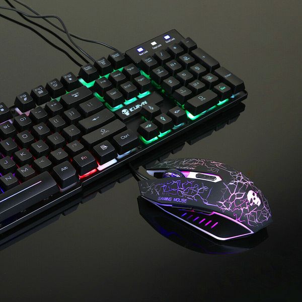 keyboard and mouse kit colorful backlight keyboard and multiple buttons mouse for usb interface computer for pc laptop
keyboard and mouse kit colorful backlight keyboard and multiple buttons mouse for usb interface computer for pc laptop