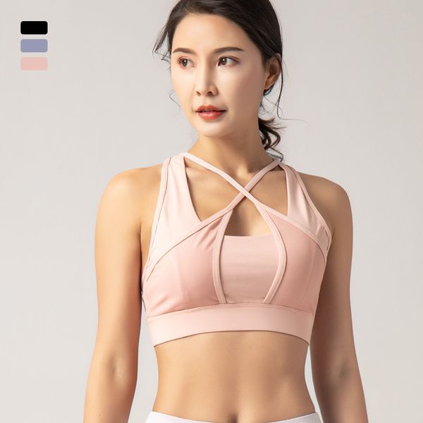 sports bra woman high impact support fitness running push up gym yoga underwear workout training breathable sports vest, White;black
sports bra woman high impact support fitness running push up gym yoga underwear workout training breathable sports vest, White;black