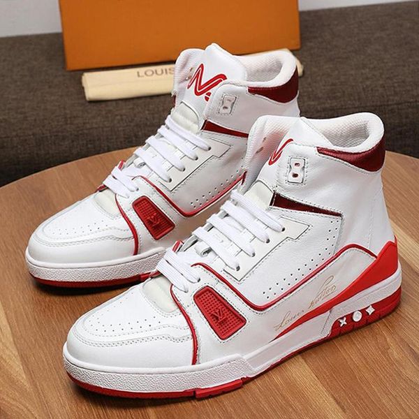 mens shoes casual with box fashion flats exactly as the original footwears breathable design trainer sneaker mid -men boots ankle 
mens shoes casual with box fashion flats exactly as the original footwears breathable design trainer sneaker mid -men boots ankle