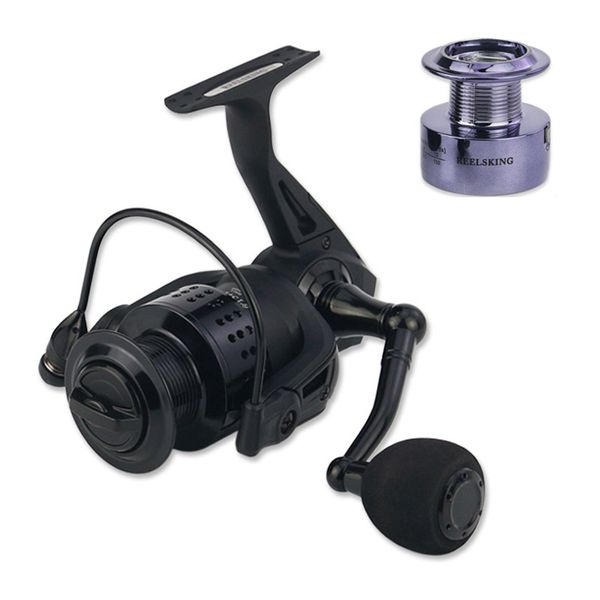 5.2:1 gear ratio post-loading spinning wheel cnc rocker eva handle spinning reel with spare wire cup fishing reel
5.2:1 gear ratio post-loading spinning wheel cnc rocker eva handle spinning reel with spare wire cup fishing reel