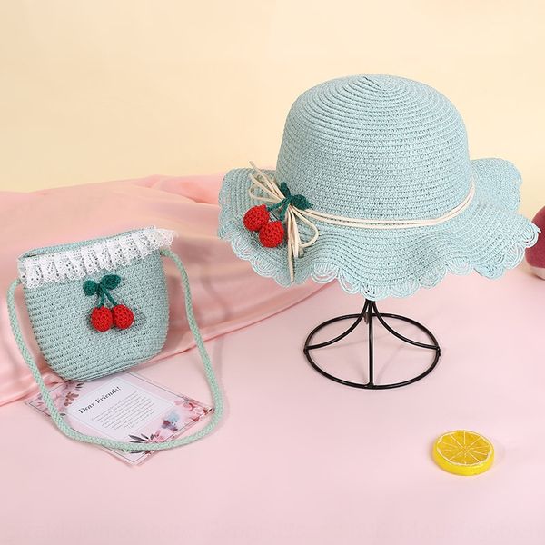 new creative ruffled cute children's bag outdoor straw straw hat vacation beach sun hat, Yellow
new creative ruffled cute children's bag outdoor straw straw hat vacation beach sun hat, Yellow