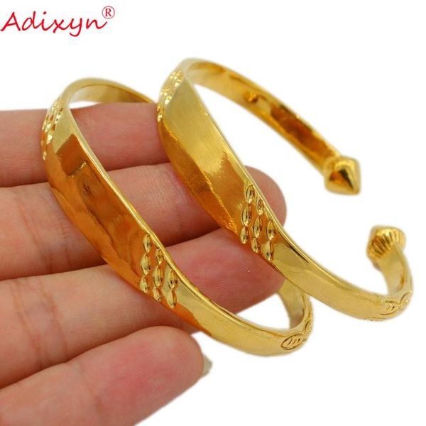 adixyn 2pcs/lot women dubai bangle 24k gold color bracelet african/ arabic/ethiopian bride wedding jewelry n071018, Black
adixyn 2pcs/lot women dubai bangle 24k gold color bracelet african/ arabic/ethiopian bride wedding jewelry n071018, Black