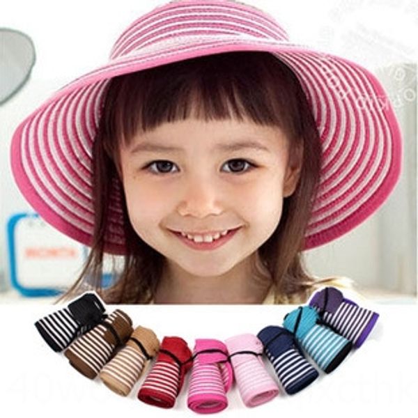 korean style two-color striped children's empty sunscreen girl straw hat autumn parent-child straw hat mother and daughter travel, Yellow
korean style two-color striped children's empty sunscreen girl straw hat autumn parent-child straw hat mother and daughter travel, Yellow