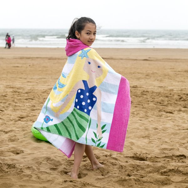 2020 new formaldehyde beach towel children can wear cotton hooded bath towel cape lengthened 76cm
2020 new formaldehyde beach towel children can wear cotton hooded bath towel cape lengthened 76cm