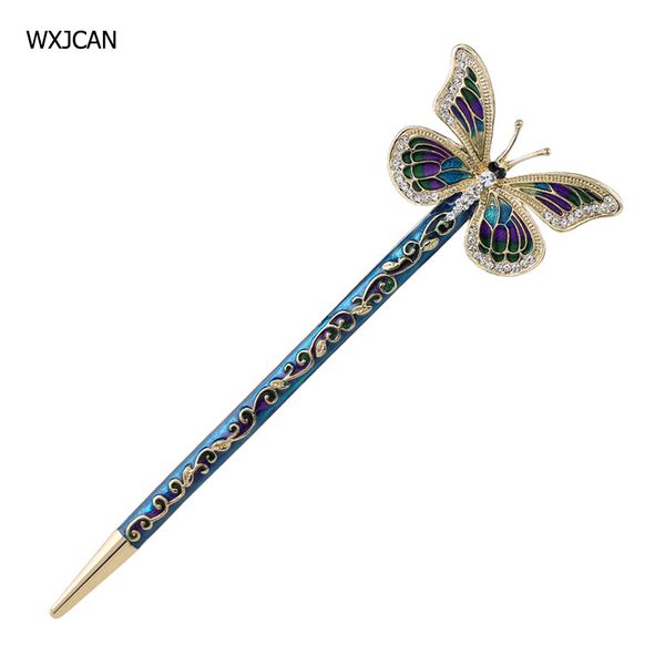wxjcan classical enamel hairpin sticks butterfly national characteristics high-quality drawing rhinestone process hairwear h1038, Golden;silver
wxjcan classical enamel hairpin sticks butterfly national characteristics high-quality drawing rhinestone process hairwear h1038, Golden;silver