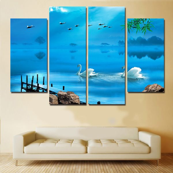 new uxury elegant 4 pcs canvas modern wall painting blue water lake home decoration art picture paint on canvas prints
new uxury elegant 4 pcs canvas modern wall painting blue water lake home decoration art picture paint on canvas prints