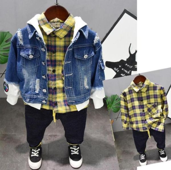 boys clothing set 2-7years children fashion autumn winter baby boys clothing sets hooded coat+ shirt + jeans 3pcs set, White
boys clothing set 2-7years children fashion autumn winter baby boys clothing sets hooded coat+ shirt + jeans 3pcs set, White