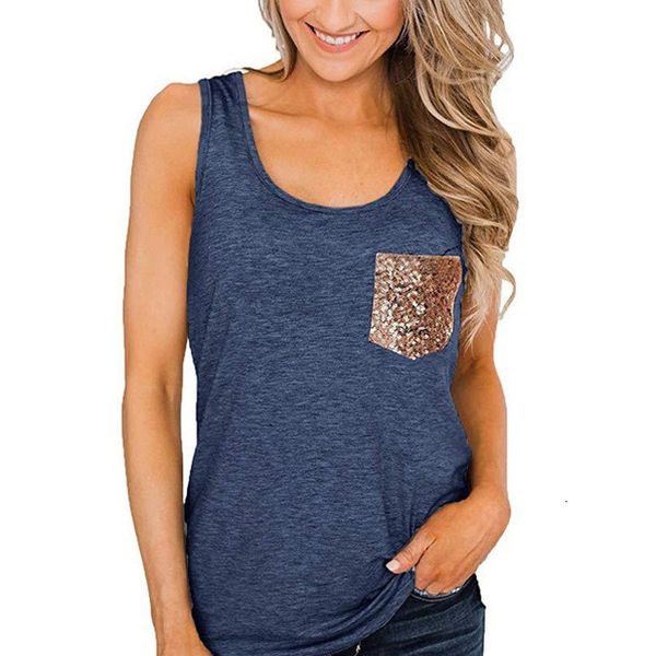 new women tank good sequins o neck summer pocket female white casual tank fashion femme ladies tee
new women tank good sequins o neck summer pocket female white casual tank fashion femme ladies tee