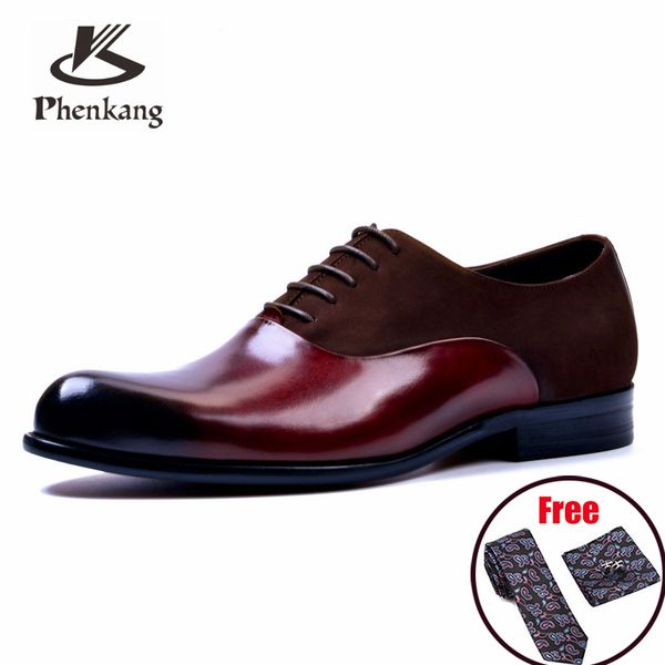 phenkang mens formal shoes genuine leather oxford shoes for men italian 2020 dress wedding laces leather business, Black
phenkang mens formal shoes genuine leather oxford shoes for men italian 2020 dress wedding laces leather business, Black