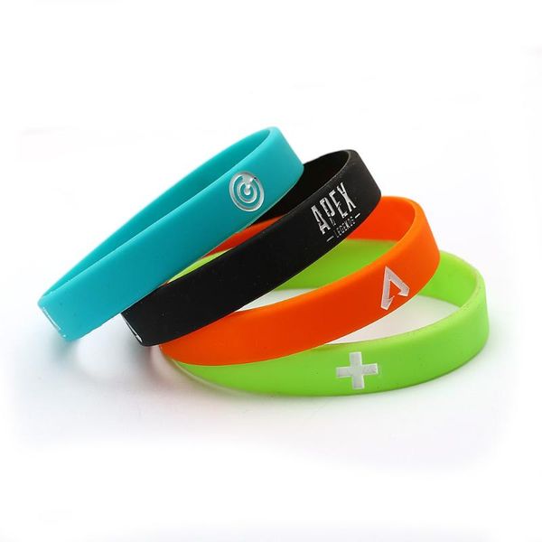 game apex legends colorful silicone sports bracelets & bangles women fluorescent rubber fitness wristband casual bracelet men, Black
game apex legends colorful silicone sports bracelets & bangles women fluorescent rubber fitness wristband casual bracelet men, Black