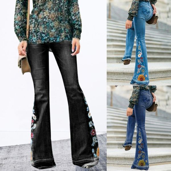 Fall 2020 High Waist Flare Jeans Woman New Brand Bell Bottom Denim Pants Femme Skinny Wide Leg Jeans Mujer Denim Pants
Fall 2020 High Waist Flare Jeans Woman New Brand Bell Bottom Denim Pants Femme Skinny Wide Leg Jeans Mujer Denim Pants