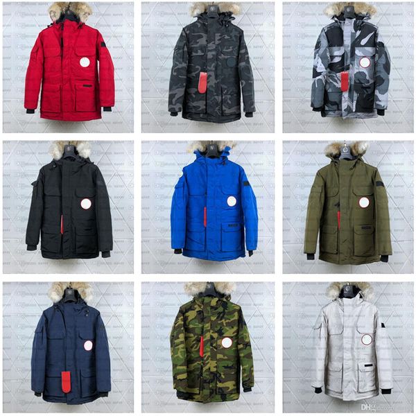 new style relaxed designer jacket pbi expedition parka fusion fit men winter coats down parkas, Black
new style relaxed designer jacket pbi expedition parka fusion fit men winter coats down parkas, Black
