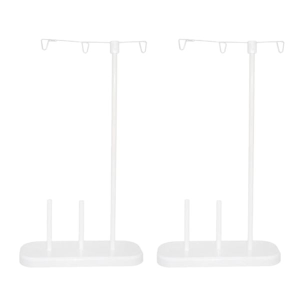 2x spool thread stand quilting thread holder for sewing machine accessories, Black
2x spool thread stand quilting thread holder for sewing machine accessories, Black