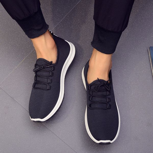 2020 summer shoe sneakers lace-up shallow mouth loafers breathable wear-resistant solid color round head casual shoes xma12500, Black
2020 summer shoe sneakers lace-up shallow mouth loafers breathable wear-resistant solid color round head casual shoes xma12500, Black
