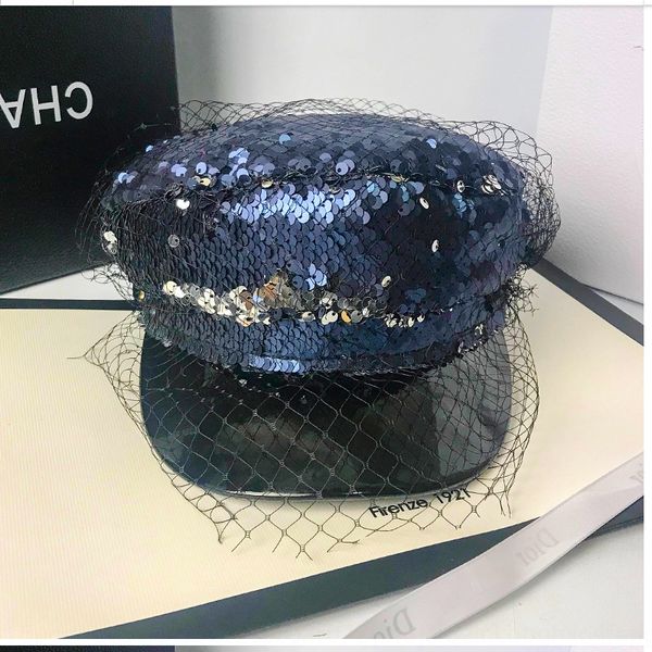 leather sequins beret edge sequins cap female korean woolen woolen beret gauze stage show fashion hat fashion, Blue;gray
leather sequins beret edge sequins cap female korean woolen woolen beret gauze stage show fashion hat fashion, Blue;gray