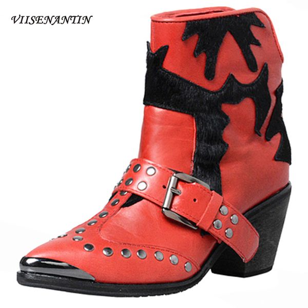 retro pointed toe cowhide horsehair color matching american western cowboy boots with thick heel handsome rider boots, Black
retro pointed toe cowhide horsehair color matching american western cowboy boots with thick heel handsome rider boots, Black