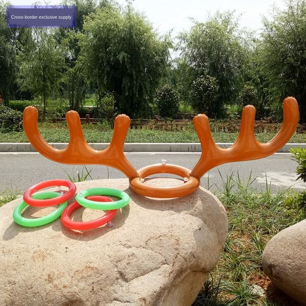 inflatable antler throwing ring children's interactive game throwing ring christmas inflatable toy toy
inflatable antler throwing ring children's interactive game throwing ring christmas inflatable toy toy