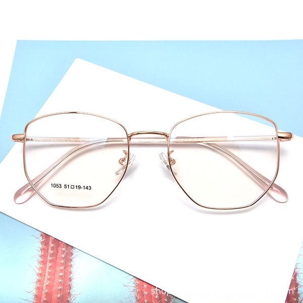 5snr5 yifeng new metal square frame frame super light plate glasses anti-allergy light plate glasses legs two-color electroplating without p, Silver
5snr5 yifeng new metal square frame frame super light plate glasses anti-allergy light plate glasses legs two-color electroplating without p, Silver