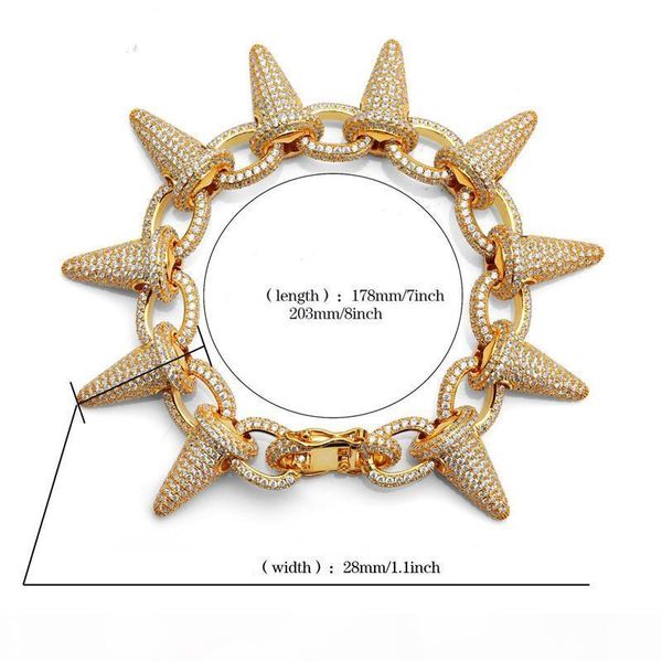 зарплату rivet браслет для мужчин bling cubic zironia hip hop ювелирным 18k золото посеребренного mens hiphop цепи, Black
зарплату rivet браслет для мужчин bling cubic zironia hip hop ювелирным 18k золото посеребренного mens hiphop цепи, Black