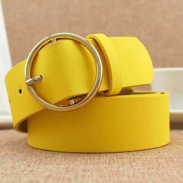 women fashion classic round buckle lady wide belt casual candy color leather belts for jeans ladies belt skirt wild pants, Black;brown
women fashion classic round buckle lady wide belt casual candy color leather belts for jeans ladies belt skirt wild pants, Black;brown