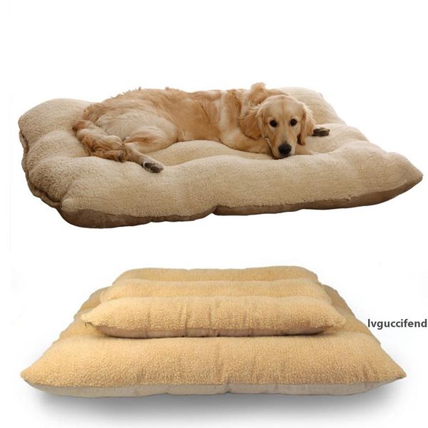 dogs kennel plush dog mattress puppy cat sleeping pad winter warm pet bed mat thicken fleece large dogs cushion blanket t200618
dogs kennel plush dog mattress puppy cat sleeping pad winter warm pet bed mat thicken fleece large dogs cushion blanket t200618