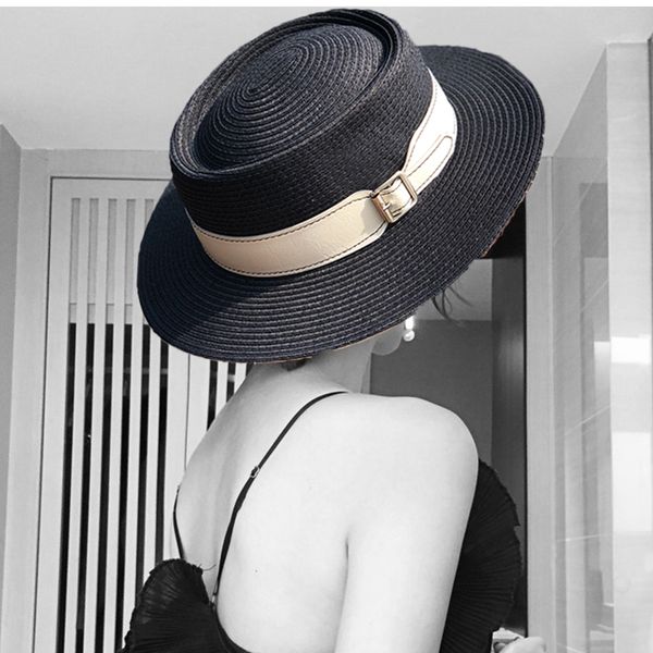 elegant casual lady straw hat belt jewelry decoration women straw hat french retro shopping fisherman sun travel, Blue;gray
elegant casual lady straw hat belt jewelry decoration women straw hat french retro shopping fisherman sun travel, Blue;gray