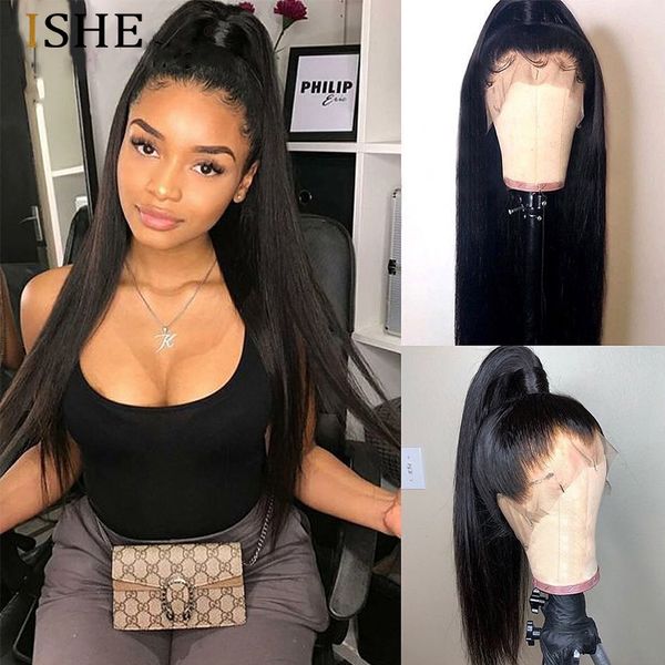 13x6 lace front human hair wigs brazilian straight human hair wigs pre plucked with baby hair full lace wigs, Black
13x6 lace front human hair wigs brazilian straight human hair wigs pre plucked with baby hair full lace wigs, Black