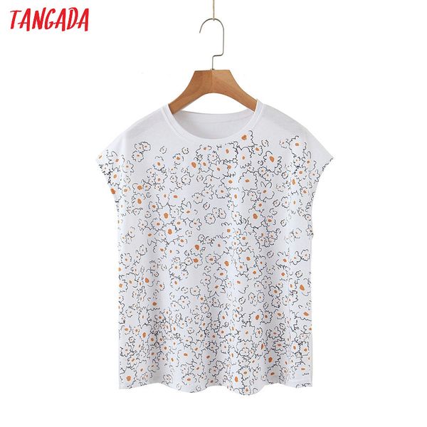 women floral print white knit t shirt short sleeve 2020 summer tees ladies casual 3z86
women floral print white knit t shirt short sleeve 2020 summer tees ladies casual 3z86