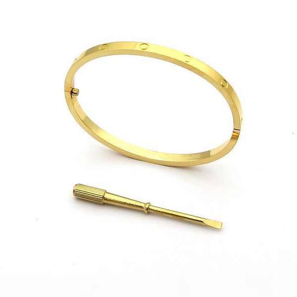 fashion love bracelets bangles for women stainless steel gold silver rose gold screwdriver bracelets wristband thin lovers bracelet women, Black
fashion love bracelets bangles for women stainless steel gold silver rose gold screwdriver bracelets wristband thin lovers bracelet women, Black