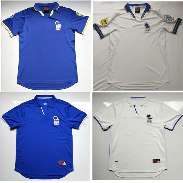 thai 1998 italy retro soccer jerseys 1996 maldini vieri football shirt baggio r. jersey totti pirlo del piero classic maillot de foot, Black;yellow
thai 1998 italy retro soccer jerseys 1996 maldini vieri football shirt baggio r. jersey totti pirlo del piero classic maillot de foot, Black;yellow