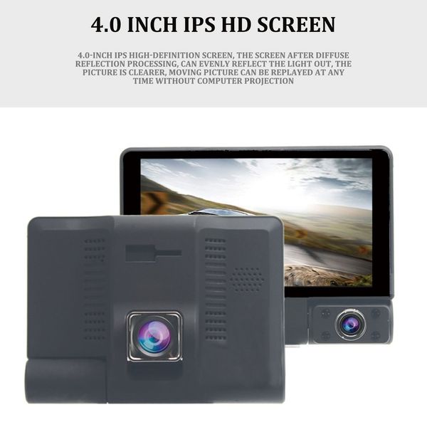 driving recorder 4 inch three-way car inside and outside hd three lens front rear recording reversing image machine
driving recorder 4 inch three-way car inside and outside hd three lens front rear recording reversing image machine