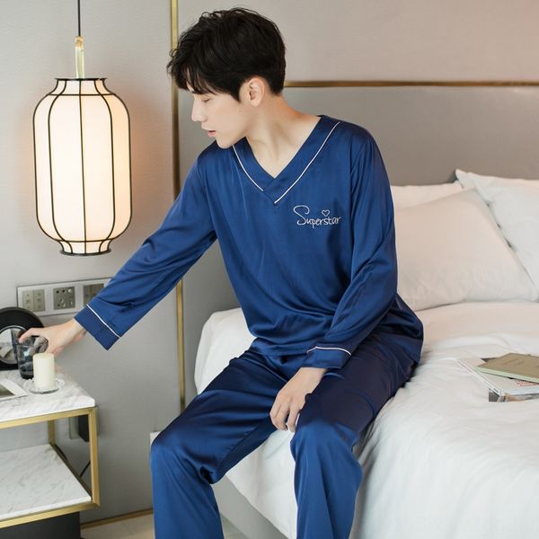 mixed batch of carolan new men's silk-like pulloverhome clothes pullover nightgown suit pullover casual men's ice silk home wear, Black;brown
mixed batch of carolan new men's silk-like pulloverhome clothes pullover nightgown suit pullover casual men's ice silk home wear, Black;brown