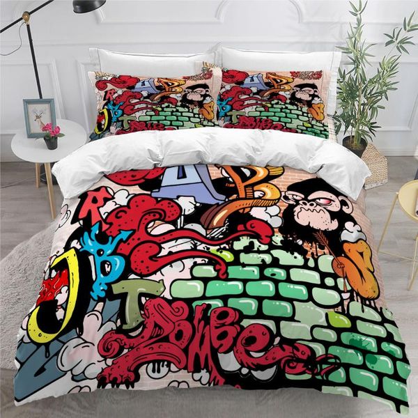 3d duvet cover sets quilt covers comforter case set bedding set king full twin double single size wall graffiti bed linens
3d duvet cover sets quilt covers comforter case set bedding set king full twin double single size wall graffiti bed linens