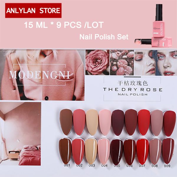 anlylan gel polish set all for manicure semi permanent vernis coat uv led gel varnish soak off nail art nail polish, Red;pink
anlylan gel polish set all for manicure semi permanent vernis coat uv led gel varnish soak off nail art nail polish, Red;pink