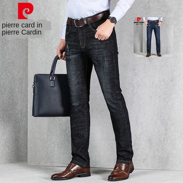 autumn new pierre cardin business men's straight slim fit casual pants jeansjeans and jeanscasual pants fashionable men's jeans, Blue
autumn new pierre cardin business men's straight slim fit casual pants jeansjeans and jeanscasual pants fashionable men's jeans, Blue