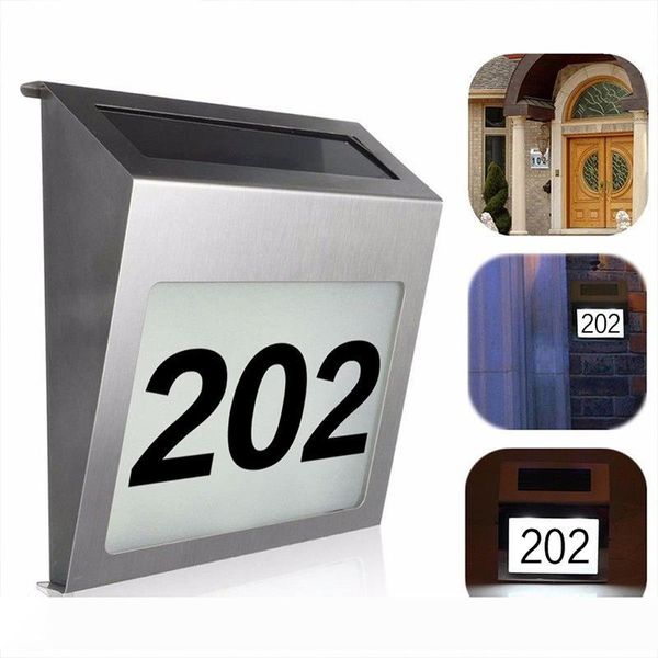 solar power 3 led light sign house l door address plaque number digits plate waterproof house number solar light white
solar power 3 led light sign house l door address plaque number digits plate waterproof house number solar light white