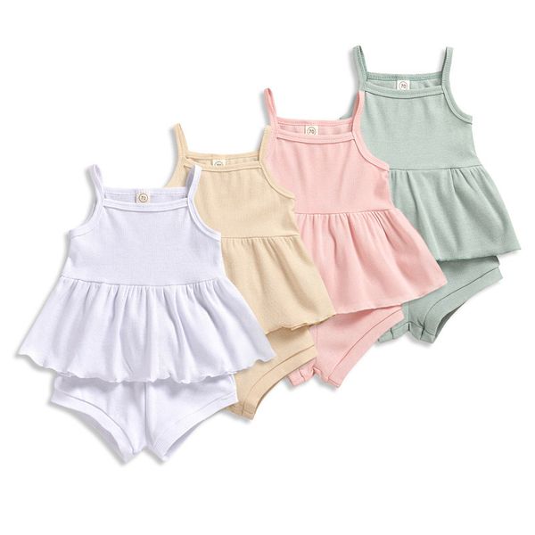 baby girls solid outfits 4 color sling ruffle vest infant sleeveless sling kids elastic bow shorts toddler leisure clothes 3-18m 060728, White
baby girls solid outfits 4 color sling ruffle vest infant sleeveless sling kids elastic bow shorts toddler leisure clothes 3-18m 060728, White