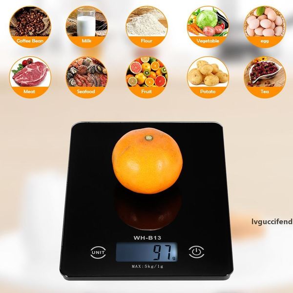 digital kitchen scale led food balance scale 5kg/1g kitchen weight measuring for baking cooking black electronic kitchen scale t200326
digital kitchen scale led food balance scale 5kg/1g kitchen weight measuring for baking cooking black electronic kitchen scale t200326