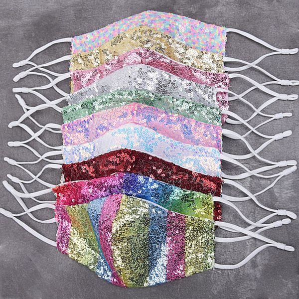 fashion blingbling shiny sequins mask party accessories women face masks symphony sequins breathable thin face mask reusable
fashion blingbling shiny sequins mask party accessories women face masks symphony sequins breathable thin face mask reusable