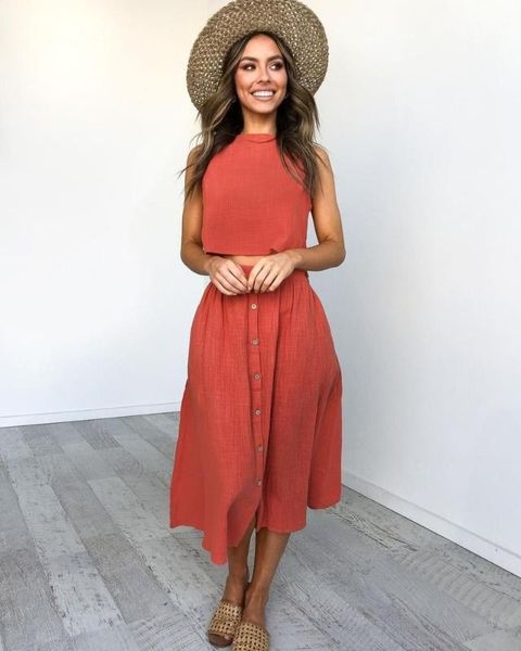 two piece long skirt set solid color off-shoulder blouse+skirt bare midriff casual women two piece outfits set summer, White
two piece long skirt set solid color off-shoulder blouse+skirt bare midriff casual women two piece outfits set summer, White